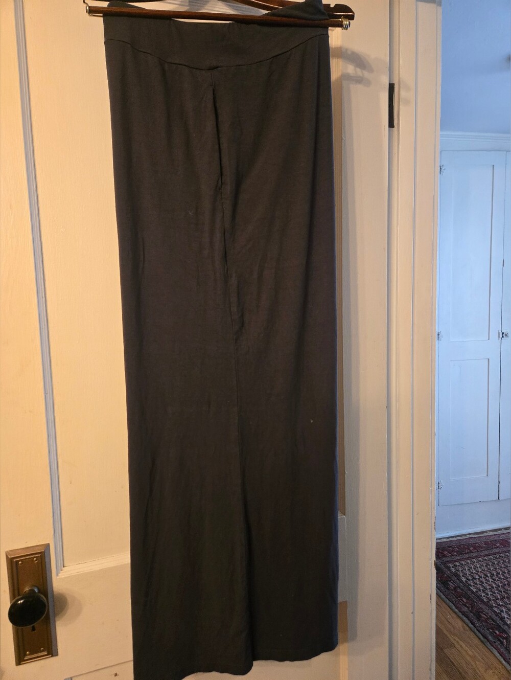 Eileen Fisher Wide Leg Pants M Rayon/lycra